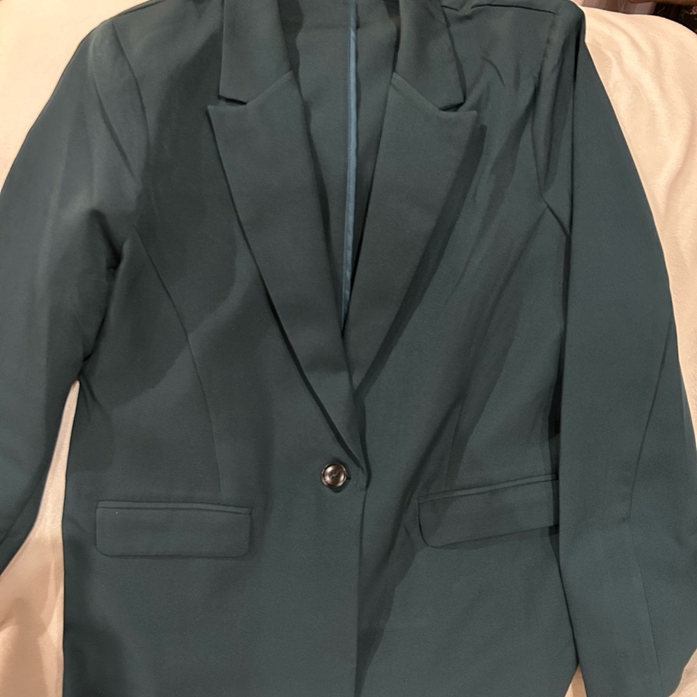 Lush Deep Teal Women's Blazer